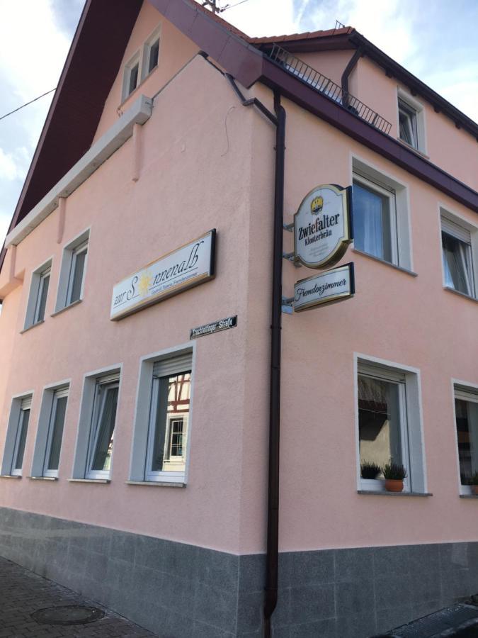 Zur Sonnenalb Otel Sonnenbühl Dış mekan fotoğraf